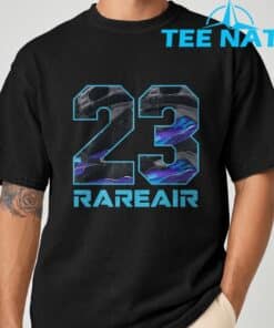 Number 23 8 Aqua Matching Tee Color Match Graphic lb172 T Shirt 2