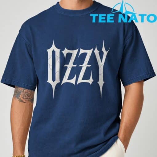Ozzy Frist Name Vintage 60s 70s 80s 90s T-Shirt - Image 9