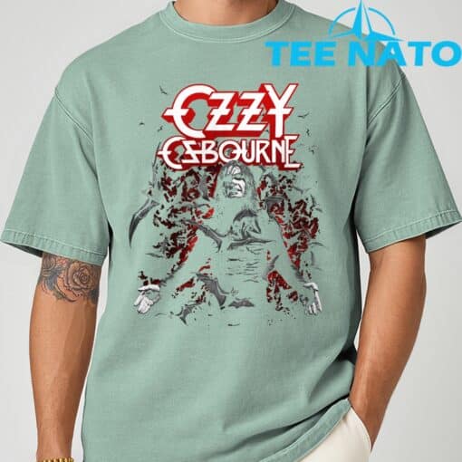 Ozzy Osbourne Bats T-Shirt - Image 3