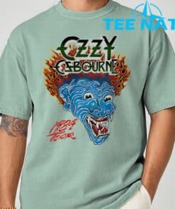 Ozzy Osbourne Blue Demon T Shirt 3