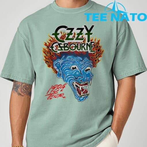 Ozzy Osbourne Blue Demon T-Shirt - Image 3