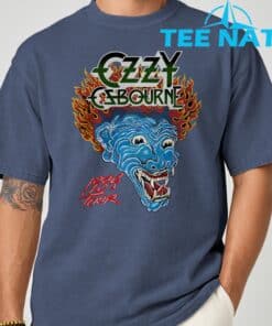 Ozzy Osbourne Blue Demon T Shirt 5