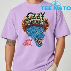 Ozzy Osbourne Blue Demon T Shirt 6