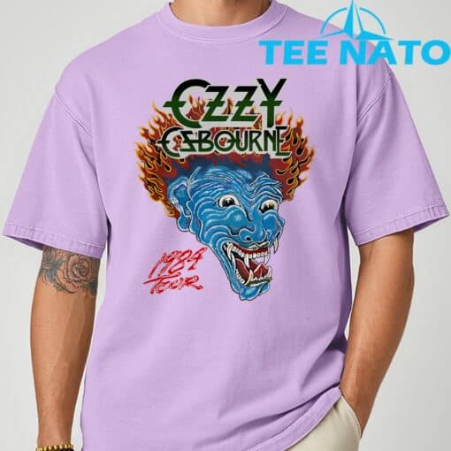 Ozzy Osbourne Blue Demon T-Shirt - Image 6