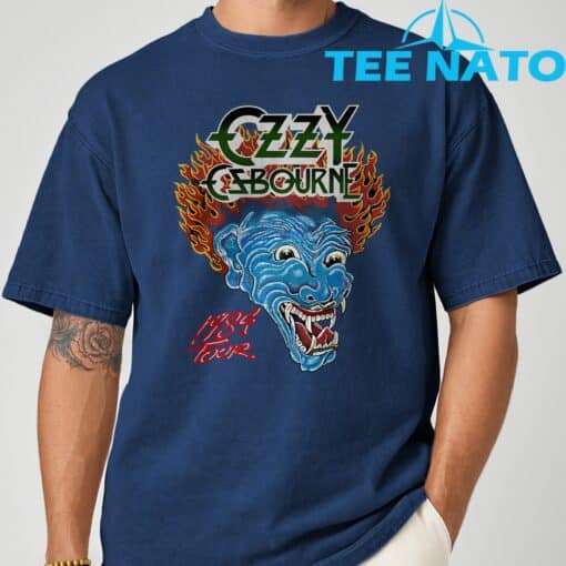 Ozzy Osbourne Blue Demon T-Shirt - Image 9