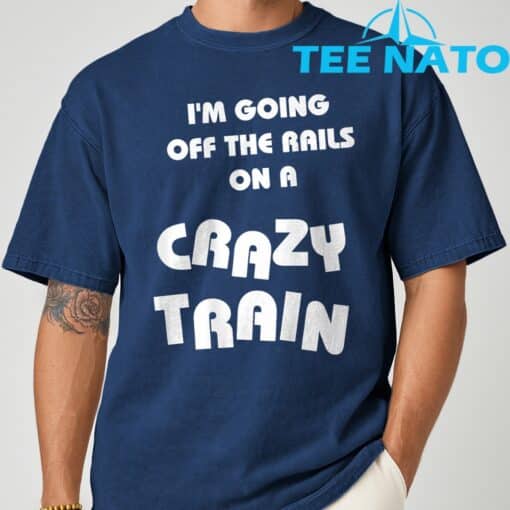 Ozzy Osbourne Crazy Train T-Shirt - Image 8