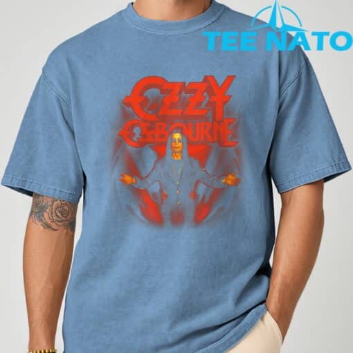 Ozzy Osbourne Demon Shadow T-Shirt - Image 4