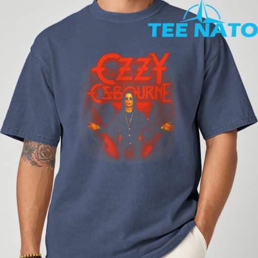Ozzy Osbourne Demon Shadow T-Shirt - Image 5