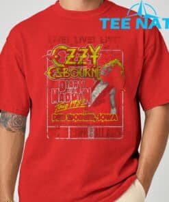 Ozzy Osbourne Diary Tour Des Moines Iowa T Shirt 8