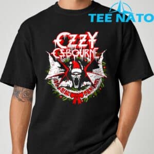 Ozzy Osbourne Holiday Bat T Shirt 2