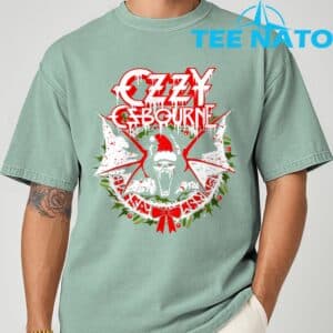 Ozzy Osbourne Holiday Bat T Shirt 3