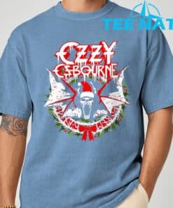 Ozzy Osbourne Holiday Bat T Shirt 4