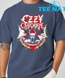 Ozzy Osbourne Holiday Bat T Shirt 5