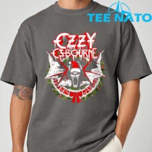Ozzy Osbourne Holiday Bat T Shirt 7