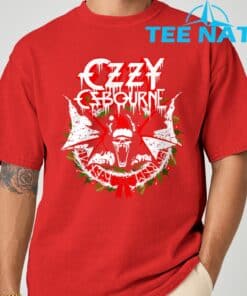 Ozzy Osbourne Holiday Bat T Shirt 8