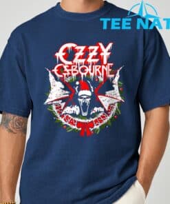 Ozzy Osbourne Holiday Bat T Shirt 9