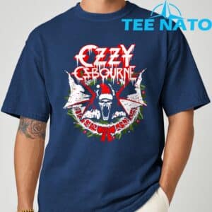 Ozzy Osbourne Holiday Bat T Shirt 9