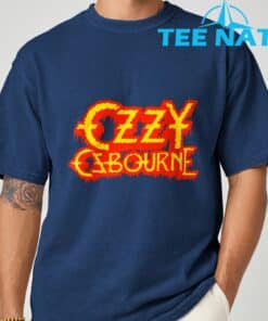 Ozzy Osbourne Horror Logo T Shirt Men Women Kids Black Small Polyester Sh 12
