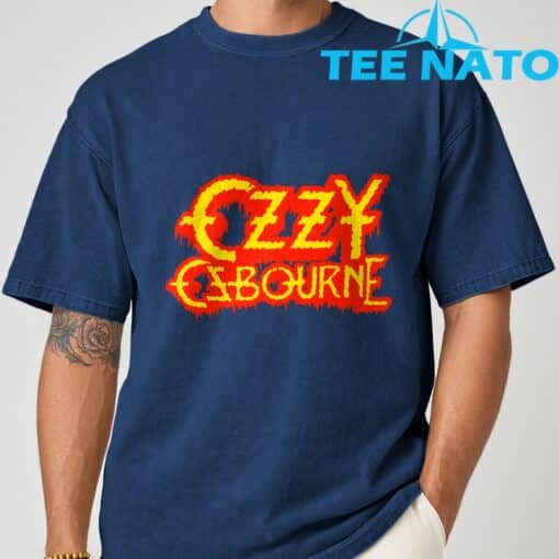 Ozzy Osbourne Horror Logo T-Shirt - Men, Women, Kids; Black, Small; Polyester; Short Sleeve; Classic - Image 8