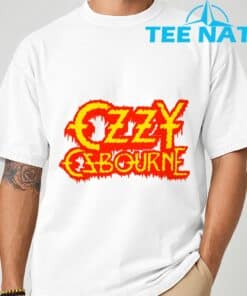 Ozzy Osbourne Horror Logo T Shirt Men Women Kids Black Small Polyester Sh 2