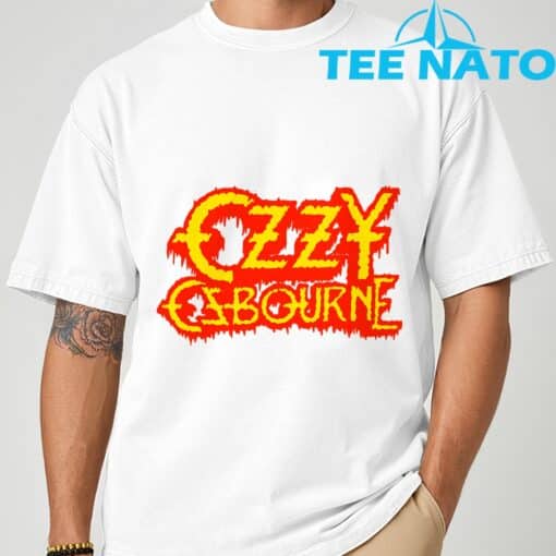 Ozzy Osbourne Horror Logo T-Shirt - Men, Women, Kids; Black, Small; Polyester; Short Sleeve; Classic - Image 3