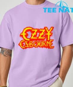 Ozzy Osbourne Horror Logo T Shirt Men Women Kids Black Small Polyester Sh