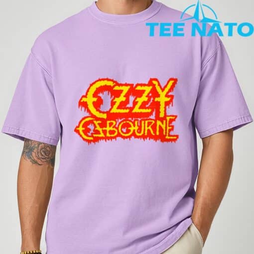 Ozzy Osbourne Horror Logo T-Shirt - Men, Women, Kids; Black, Small; Polyester; Short Sleeve; Classic - Image 4