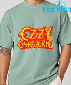 Ozzy Osbourne Horror Logo T Shirt Men Women Kids Black Small Polyester Sh 7