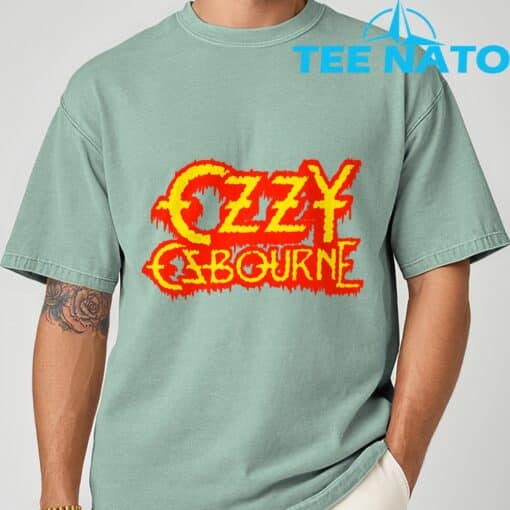 Ozzy Osbourne Horror Logo T-Shirt - Men, Women, Kids; Black, Small; Polyester; Short Sleeve; Classic - Image 7