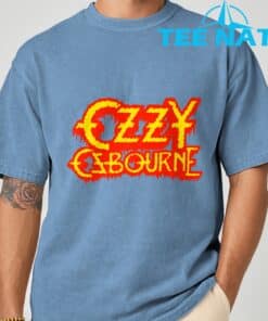 Ozzy Osbourne Horror Logo T Shirt Men Women Kids Black Small Polyester Sh 8
