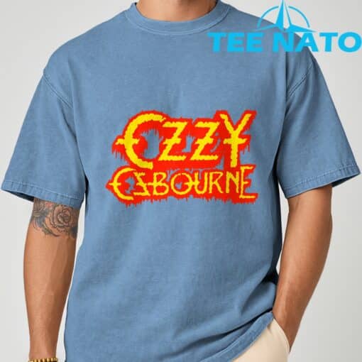 Ozzy Osbourne Horror Logo T-Shirt - Men, Women, Kids; Black, Small; Polyester; Short Sleeve; Classic - Image 6