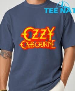 Ozzy Osbourne Horror Logo T Shirt Men Women Kids Black Small Polyester Sh 9