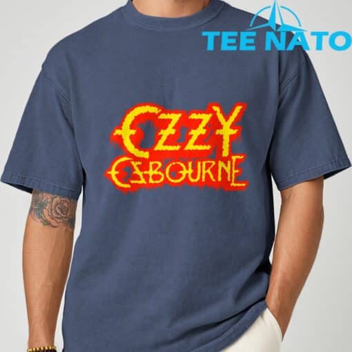Ozzy Osbourne Horror Logo T-Shirt - Men, Women, Kids; Black, Small; Polyester; Short Sleeve; Classic - Image 5