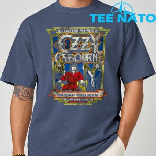 Ozzy Osbourne No Rest for the Wicked Poster T-Shirt - Image 8