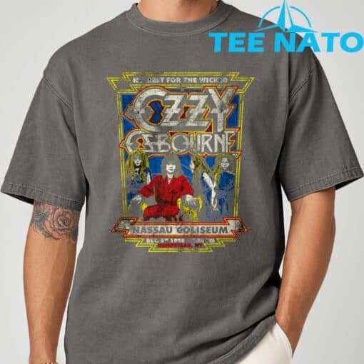Ozzy Osbourne No Rest for the Wicked Poster T-Shirt - Image 6
