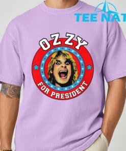Ozzy Osbourne Ozzy For President T Shirt 1