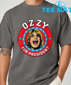 Ozzy Osbourne Ozzy For President T Shirt 2