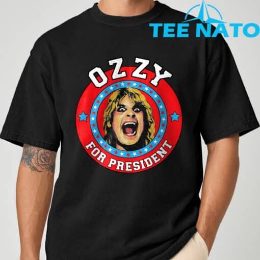 Ozzy Osbourne Ozzy For President T-Shirt