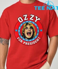Ozzy Osbourne Ozzy For President T Shirt 8