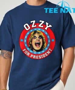 Ozzy Osbourne Ozzy For President T Shirt 9
