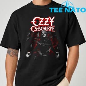 Ozzy Osbourne Ozzy With Bats T Shirt 2