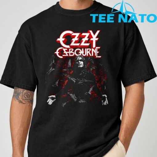 Ozzy Osbourne - Ozzy With Bats T-Shirt
