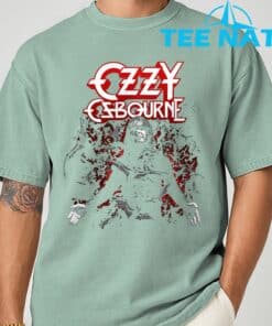 Ozzy Osbourne Ozzy With Bats T Shirt 3