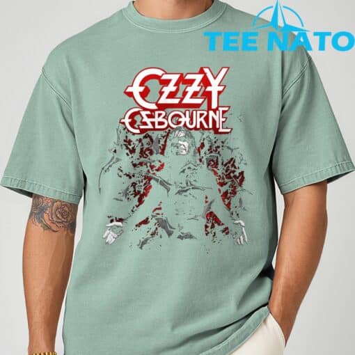 Ozzy Osbourne - Ozzy With Bats T-Shirt - Image 10