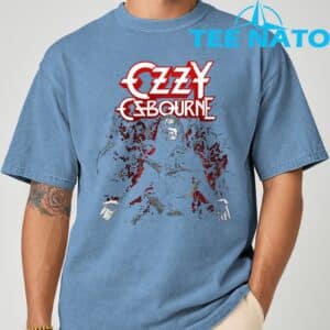 Ozzy Osbourne Ozzy With Bats T Shirt 4