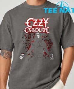 Ozzy Osbourne Ozzy With Bats T Shirt 7