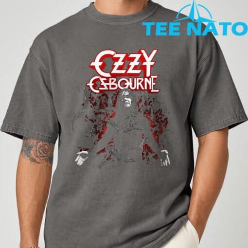 Ozzy Osbourne - Ozzy With Bats T-Shirt - Image 6