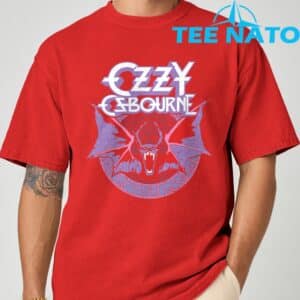 Ozzy Osbourne Pastel Bat Shirt 1