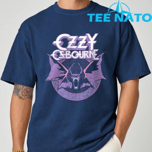 Ozzy Osbourne Pastel Bat Shirt