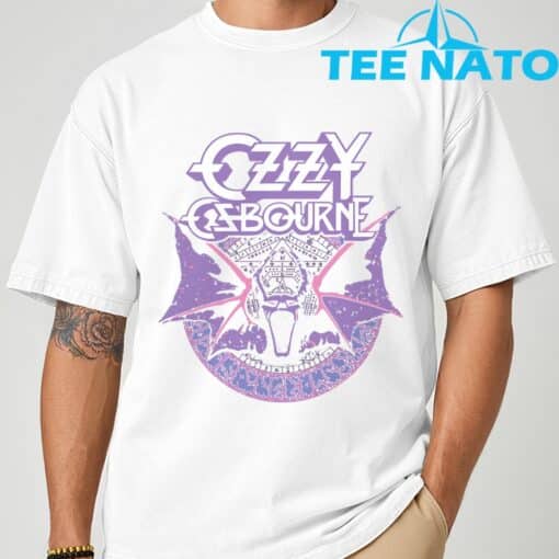 Ozzy Osbourne Pastel Bat T-Shirt